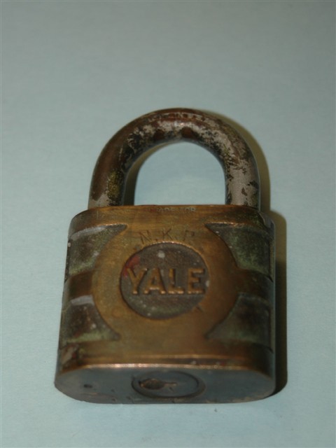 Yale N.K.P. Railroad Logo Padlock