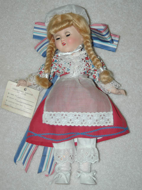 German Costume Doll - Horsman - Click Image to Close