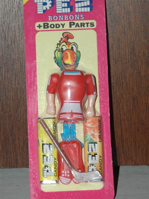 Pez Body Parts - Hockey Player