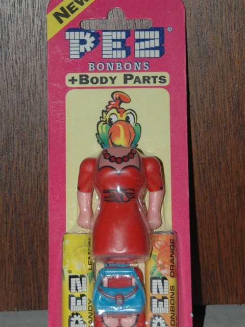 Pez Body Parts - Red Dress - Click Image to Close