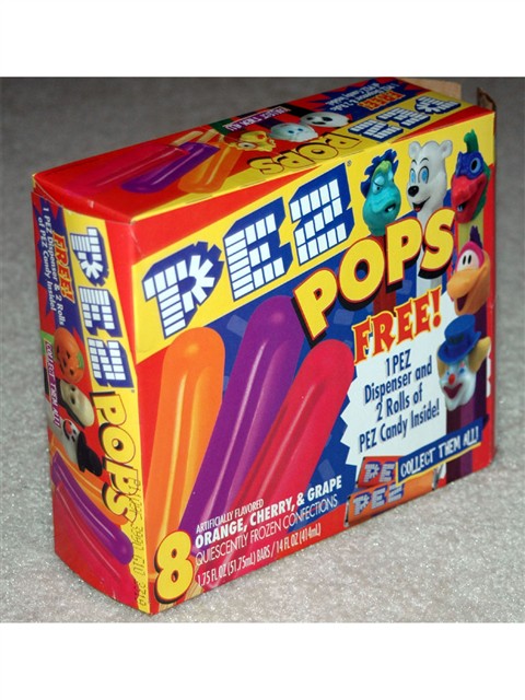 PEZ POPS Box