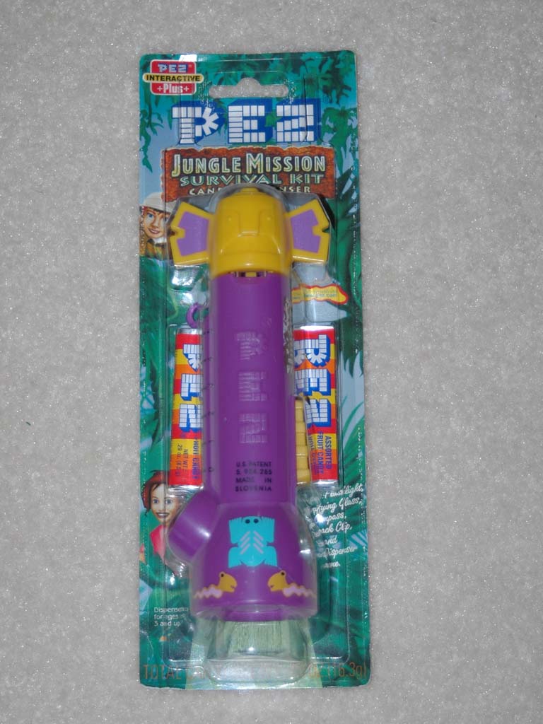 Jungle Mission Pez Dispenser - Click Image to Close