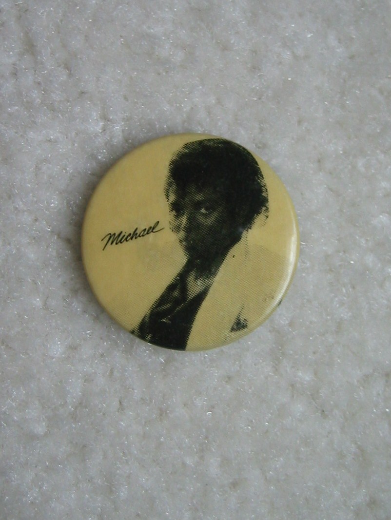 Michael Jackson Pin Back