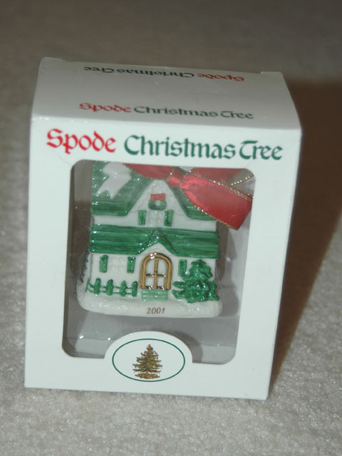 Spode Christmas Tree ornament - Click Image to Close