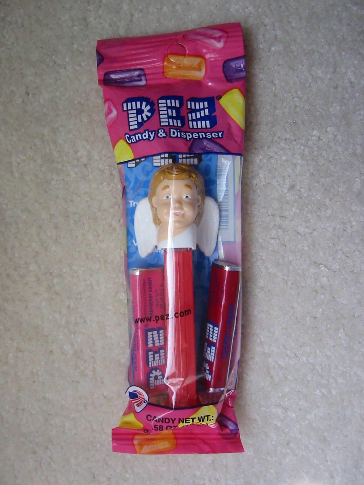 Valentine Pez - Cherub (MIB) - Click Image to Close