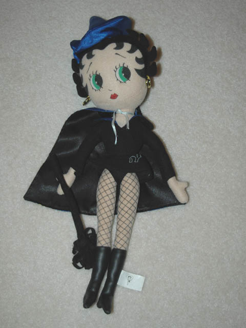 Betty Boop cloth doll - Click Image to Close